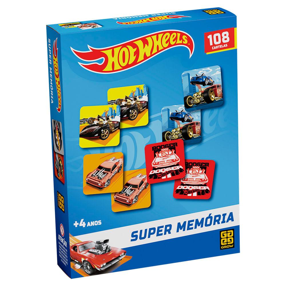 Jogo Supermemória Hot Wheels — Brinquedos