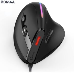 Jomaa T-50Gaming Mouse RGB Com Fio USB Programável Ratos De Jogo — Informática
