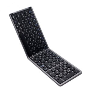 Jomaa Teclado Bluetooth Sem Fio Dobrável Portátil Leve Disponível