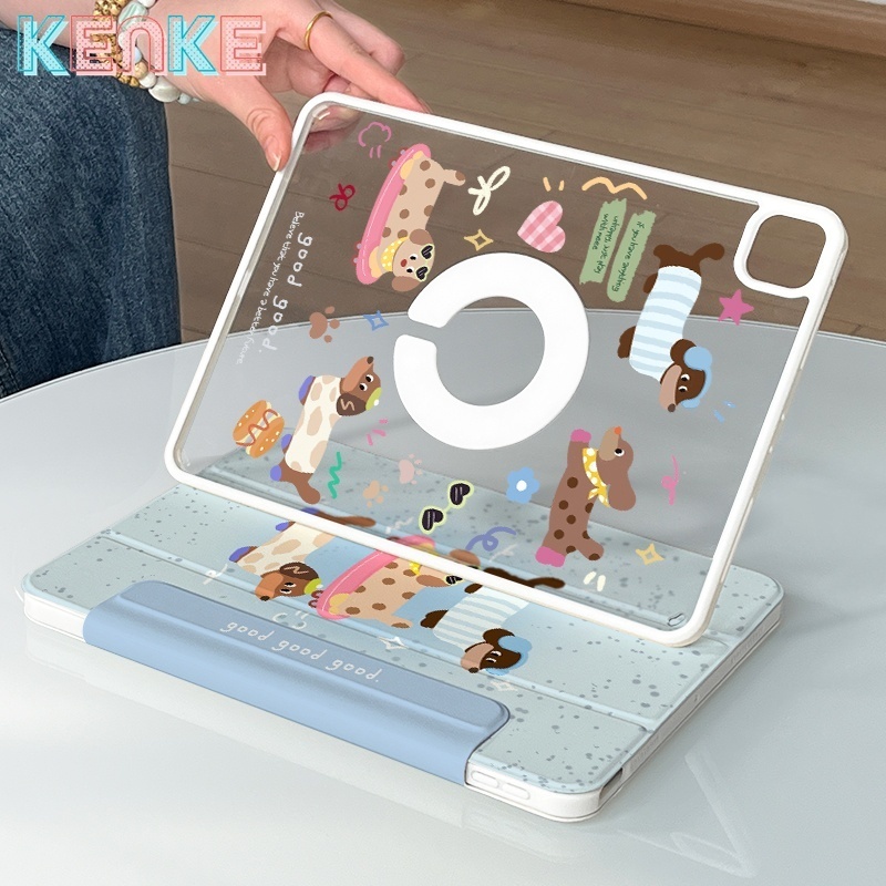 Kenke Capa de tablet fofa, 2026 ipad Air Pro 11 mini 6 7 10 11 a16