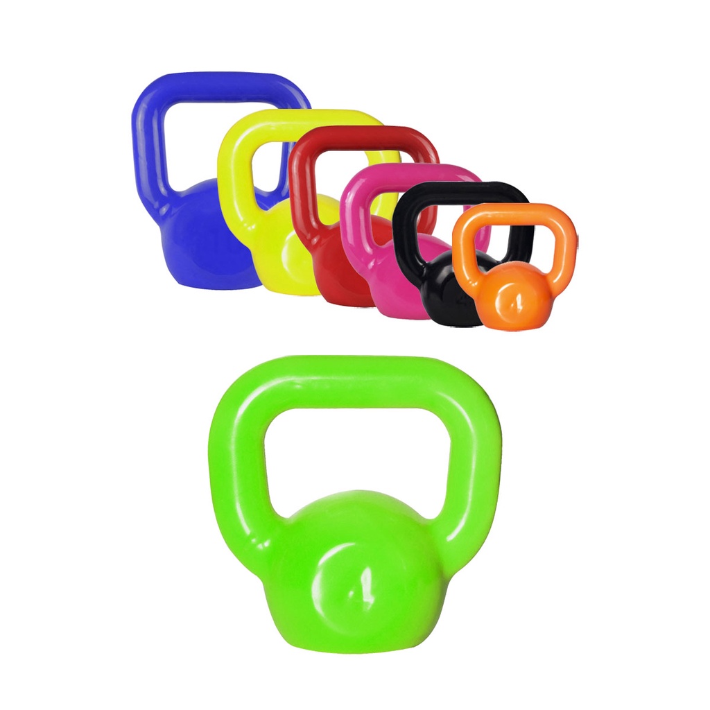 Kettlebell 04 kg Emborrachado Cross Fitness Academia Para Treino De