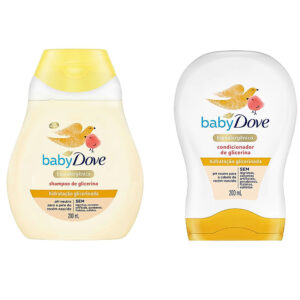 Kit 1 Shampoo Dove Baby Hidratação Glicerinada 200ml