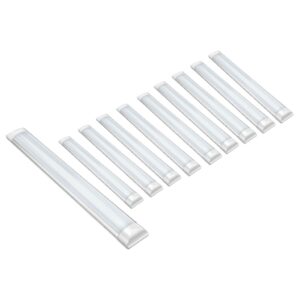 Kit 10un 18w Luminária Linear Led 60cm branco amarelo neutro Tubular