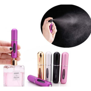 Kit 12 Pcs Porta Perfume Recarregavel Portatil Spray 5ml