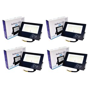 Kit 2, 3 ou 4 Refletor 100w led olofote projetor ip66 Bivolt 110 220V