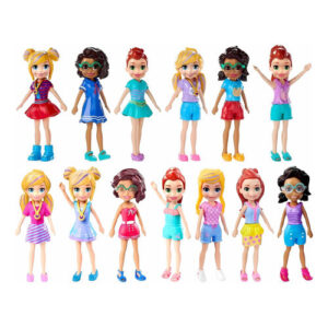Kit 2 Bonecas Polly Pocket Mattel Original Mini Pequenas Menina — Brinquedos