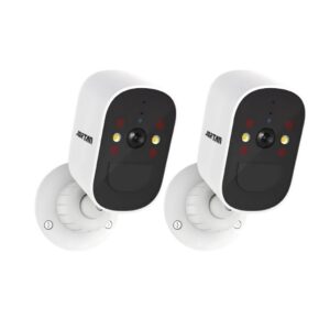 Kit 2 Câmera de Segurança Wi-fi Full HD com Monitoramento Remoto com