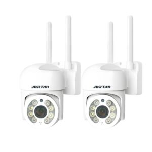 Kit 2 Câmera de Segurança Wi-fi HD Branco Infravermelho com App Yoosee — Câmeras e Drones