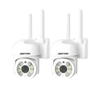 Kit 2 Câmera de Segurança Wi-fi HD Branco Infravermelho com Yoosee