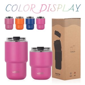 Kit 2 Copo Térmico Watersy Aço Inoxidável Anti-Vazamento Isolamento