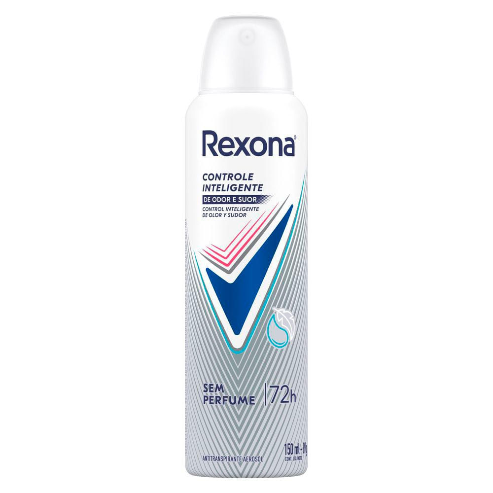 Kit 2 Desodorante Rexona Aerosol Controle Inteligente de Odor e Suor