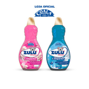 Kit 2 Limpadores Zulu Perfumes 1 Talco 1 Algodão 500 ml