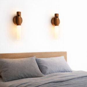 Kit 2 Luminária LED Parede Cabeceira Cama Automática Sensor