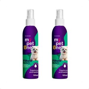 Kit 2 Perfume Colônia Filhote 120 Ml Cheirinho De Banho MyPetOne