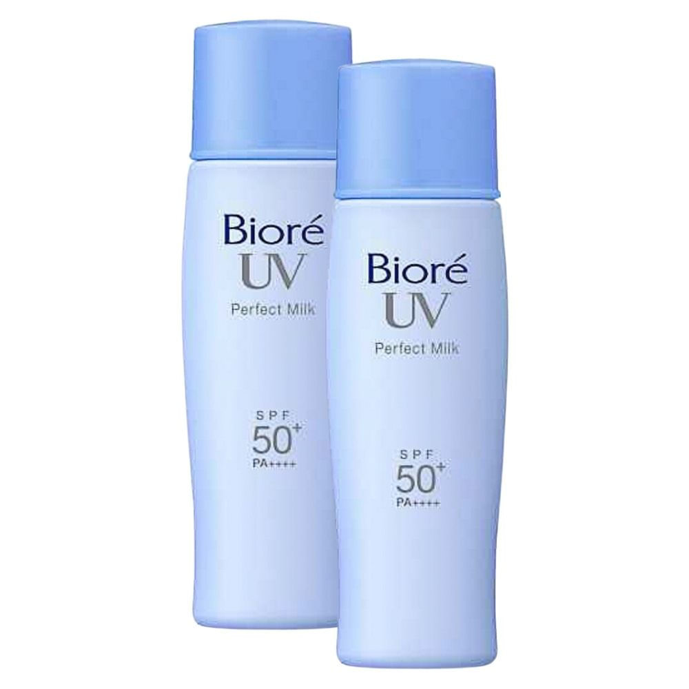 Kit 2 Protetor Solar Bioré Fps 50 Perfect Milk 40ml