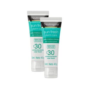 Kit 2 Protetor Solar Neutrogena Sun Fresh Oily Skin Fps 30