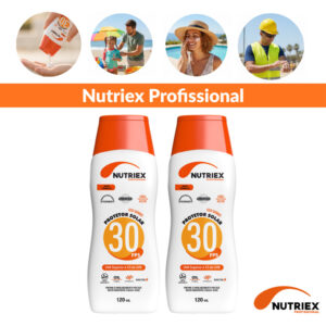 Kit 2 Protetor Solar Nutriex Fps 30 Toque Seco 120ml Oil Free — Skincare
