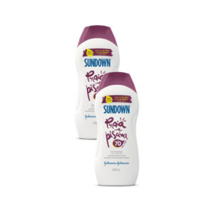 Kit 2 Protetor Solar Sundown Praia e Piscina Fps 70 200ml