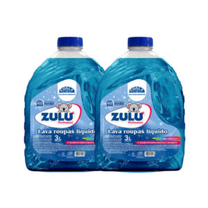 Kit 2und Lava Roupas Líquido 3L Zulu Perfumes Coala