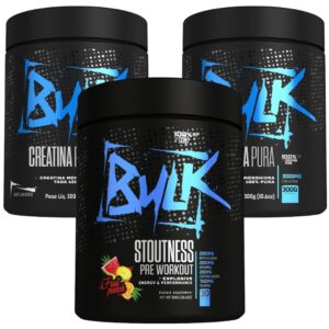 Kit 2x Creatina Monohidratada 100% Pura 300g Pré Treino Stoutness