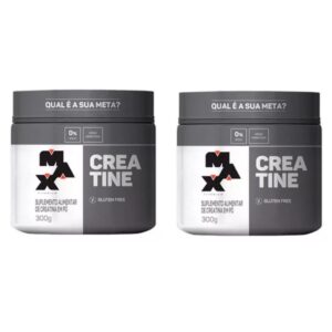 Kit 2x Creatina Monohidratada 300g Max Titanium