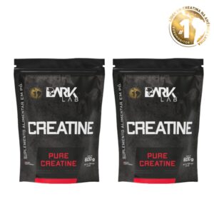 Kit 2x Creatina Monohidratada Pura Refil 600g Dark Lab Creatina 100%