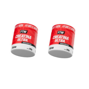 Kit 2x Creatina Ultra Pote 300g Ftw