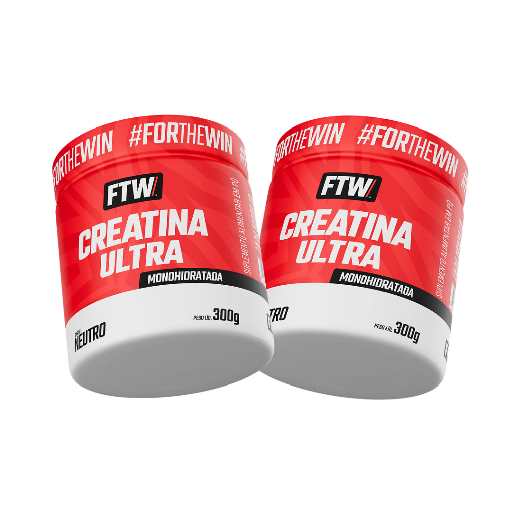 Kit 2x Creatina Ultra Pote 300g Ftw