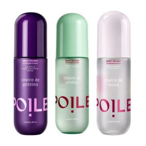 Kit 3 Body Splashes Femininos Memórias Noiva Vitória Gostosa Perfume