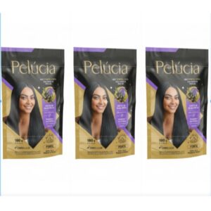 Kit 3 Henê Pelúcia Forte Pouch 180G