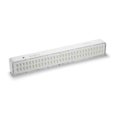 Kit 3 Luminárias De Emergência 60 Leds 4w Bivolt Recarregável Elgin — Decoração