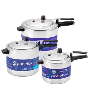 Kit 3 Panelas De Pressão 4,5 7,0 e 10 Lts Classic Panelux