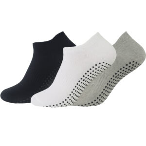 Kit 3 Pares Meia Antiderrapante Yoga Pilates Hidroginástica Academia