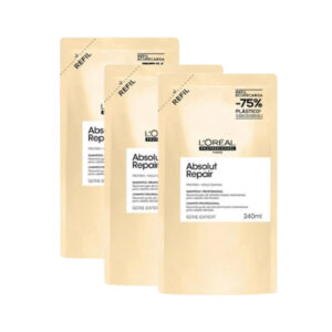 Kit 3 Refis Shampoo Absolut Repair 240ml