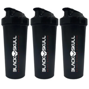 Kit 3x Coqueteleira 600ml Mixer Para Academia Tomar Whey Protein