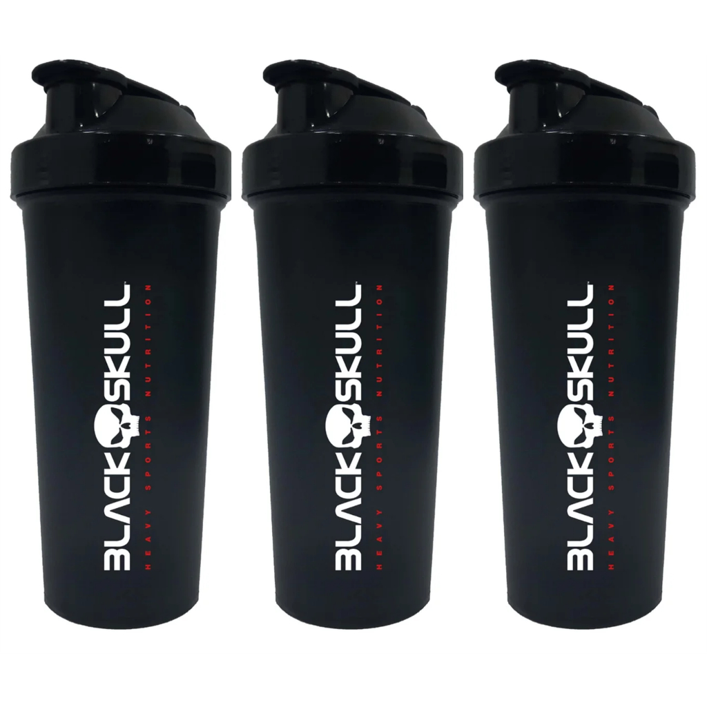 Kit 3x Coqueteleira 600ml Mixer Para Academia Tomar Whey Protein