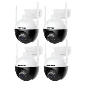 Kit 4 Câmera de Segurança Wi-fi Full HD de Lente Única 2MP com App