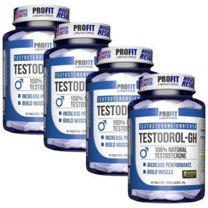Kit 4 Testodrol Gh 60 Tabletes ProFit