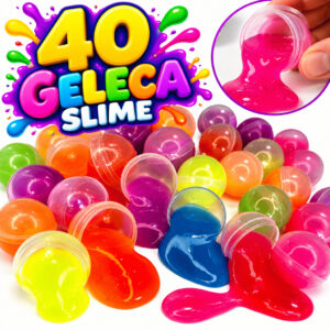 Kit 40 Geleca Slime Para Festa Lembrancinha De Aniversario Prenda — Brinquedos