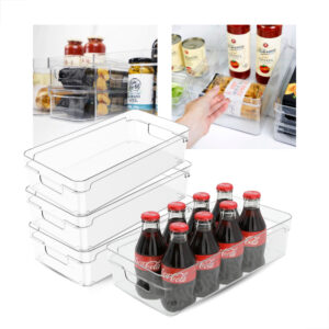 Kit 4un Organizador de Armário Lavanderia Cozinha Gaveta Dispensa