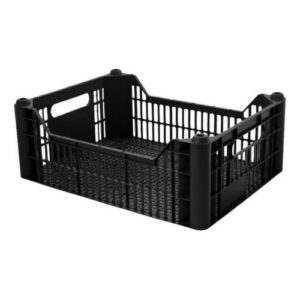Kit 5 Caixa Plástica Hortifruti Organizadora Empilhável Para Frutas