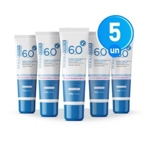 Kit 5 Protetor Solar Rosto 40g Dermachem