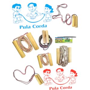 Kit 5 Pula Corda Brinquedo 1,80 M Kit P Festa Infantil Lembrancinha