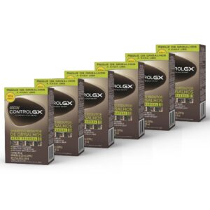 Kit 6x unid. Grecin Control GX Shampoo Redutor Gradual de Grisalhos