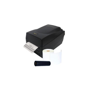 Kit Argox Impressora Etiqueta com Ribbon e Etiqueta