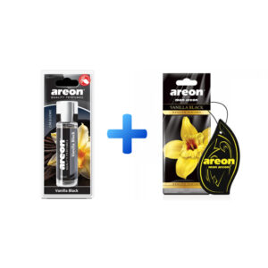 Kit Aromatizante Automotivo Perfume 35ml Vanilla Baunilha Folha Novo!