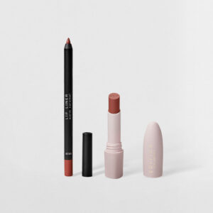 Kit Batom Nude Lápis Labial Marrom Océane Edition