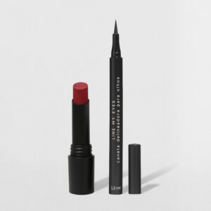 Kit Batom Vermelho Caneta Delineadora Océane Edition