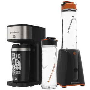 Kit Black Cadence Cafeteira Vambora e Blender Zoop Contrast