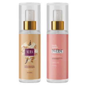 Kit Body Splash Feminino Aura Inverse 200ML BY Primacial Perfume Doce — Perfumes